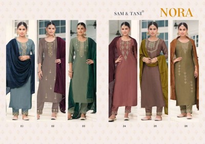 Sam and tani presents nora fully ready made salwar kameez catalogue wholesale rate in Surat  kurtis catalogs