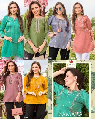 Samara by Rangoon fancy neck embroidered western wear catalogue at affordable rate western wear catalogs