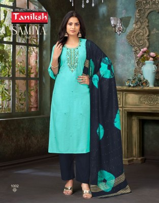 Samiya vol 1 by Taniksh Vartican Fancy Hand work readymade suit catalogue at affordable rate readymade suit catalogs