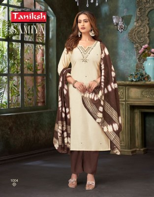 Samiya vol 1 by Taniksh Vartican Fancy Hand work readymade suit catalogue at affordable rate readymade suit catalogs