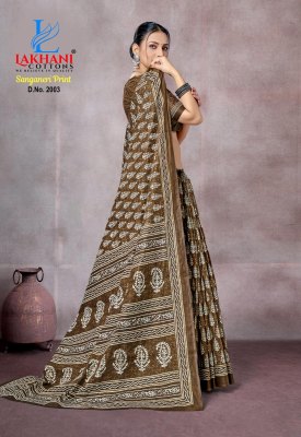  Sanganeri Print Vol-01 by Lakhani Heavy Cotton printed saree with blouse collections n sarees catalogs