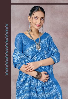  Sanganeri Print Vol-01 by Lakhani Heavy Cotton printed saree with blouse collections n sarees catalogs