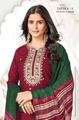 Sangeet Vatika 3 Heavy Rayon Gold Print Kurti Set with Heavy Chanderi Sequence Shaded Dupatta Wholesale kurtis catalogs