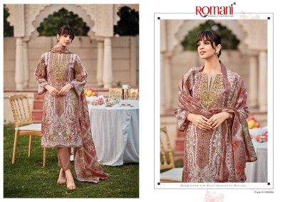 Saniya by Romani Premium Soft Cotton Digital Dress material catalogue at affordable rate dress material catalogs
