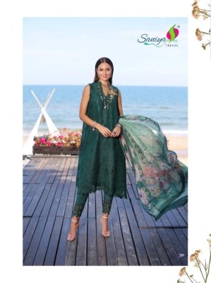 Saniya trendz present Noor chikankari vol 1 cotton chikankari embroidered pakisatani suit catalogue at low rate Agha Noor