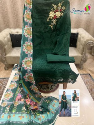Saniya trendz present Noor chikankari vol 1 cotton chikankari embroidered pakisatani suit catalogue at low rate pakistani suit catalogs