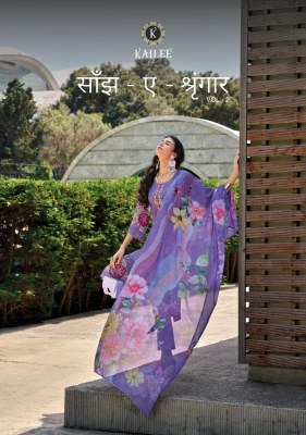 Sanj E Shrungar vol 2 by Kailee fashion designer kurti pant and dupatta catalogue at low rate readymade suit catalogs