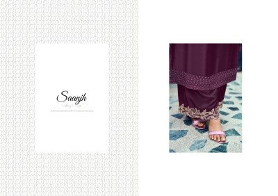 Sanjh by Radha Trends Premium chinon heavy embroidered unstitched pakistani suit catalogue at low rate pakistani suit catalogs