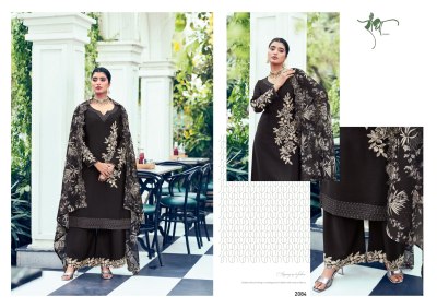Sanjh by Radha Trends Premium chinon heavy embroidered unstitched pakistani suit catalogue at low rate pakistani suit catalogs
