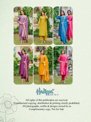 Sanna vol 1 by Hadippa heavy reyon super quality readymade suit catalogue readymade suit catalogs