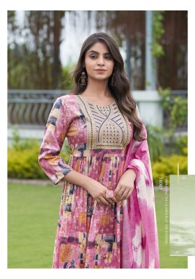 Sara Vol 14 by Mystic 9 reyon capsule Nayra cut foil printed readymade suit collection with wholesale price readymade suit catalogs