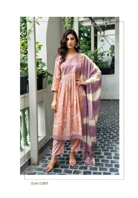 Sara vol 11 by Mystic 9 premium capsule foil printed suit collection readymade suit catalogs