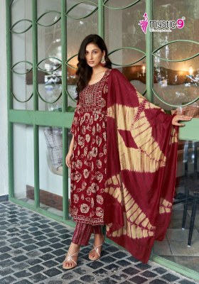Sara vol 11 by Mystic 9 premium capsule foil printed suit collection readymade suit catalogs
