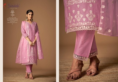 Sarvada creation by sahira cambric cotton embroidered readymade suit catalogue at affordable rate readymade suit catalogs