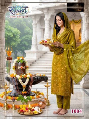 Savan Vol. 01 Kurti Pant with Dupatta kurti pant with dupatta Catalogs