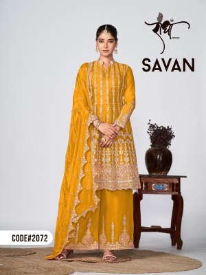 Savan by radha trends heavy premium heavy embroidered fancy sharara suit catalogue at low rate fancy sharara suit Catalogs