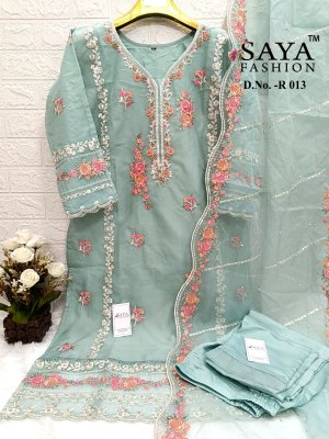 Saya fashion present D NO R-013 new exclusive readymade Pakistani dress material at affordable  salwar kameez catalogs