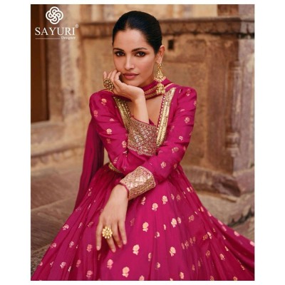Sayuri Designer Apsara Readymade Embroidered Gown Dress Buy Wholesale Rate   readymade suit catalogs