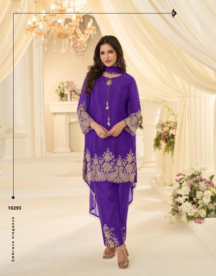 Sayuri Designer Beads Collection Real Chinon Silk Pakistani Suit readymade suit catalogs