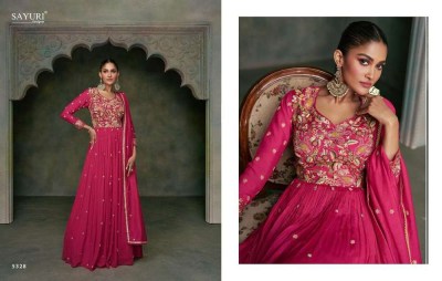 Sayuri Designer Bunaai Premium Silk Readymade Dress Wholesaler  kurtis catalogs