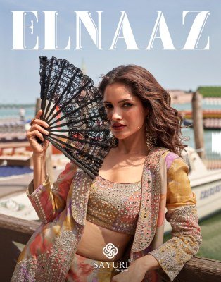 Sayuri Designer Elnaaz Design No 10080 and 10081 Premium Silk Gharara Suits Collection Sayuri designer 