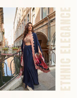 Sayuri Designer Florance Wedding Look Jacket Dhoti Stylist Dress Wholesale Price  readymade suit catalogs