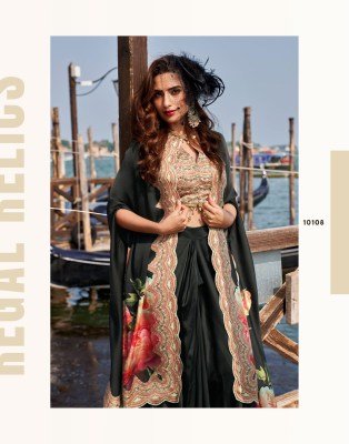 Sayuri Designer Florance Wedding Look Jacket Dhoti Stylist Dress Wholesale Price  readymade suit catalogs