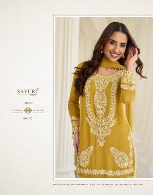 Sayuri Designer Hoor Design 10232 to 10235 Readymade Gerogette Salwar Kameez readymade suit catalogs