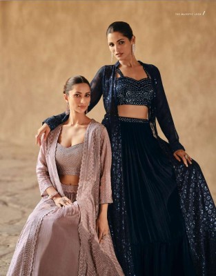 Sayuri Designer Jewel Ready Made Crop Top Lehenga Choli Catalogue wholesaler  readymade suit catalogs