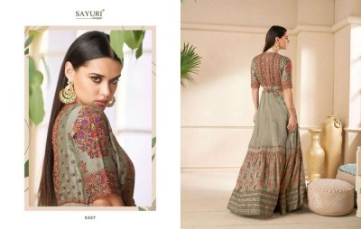 Sayuri Designer Khwaab Real Georgette Embroidered Party Wear Readymade Gown Dress Wholesale rate in Surat   kurtis catalogs