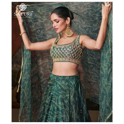Sayuri Designer Mirana Design No 5411 To 5413 Banglori Silk Readymade Lehenga Choli Wholesale Rate   readymade suit catalogs