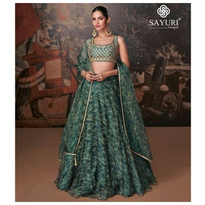 Sayuri Designer Mirana Design No 5411 To 5413 Banglori Silk Readymade Lehenga Choli Wholesale Rate   readymade suit catalogs