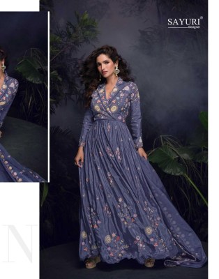 Sayuri Designer Mrunal Design no 5742 and 5743 Readymade Gown Dress Wholesale  readymade suit catalogs