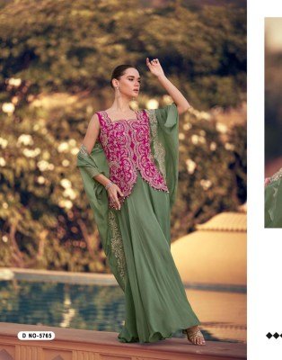 Sayuri Designer Panihari Set Premium Real Chinon Silk And Organza Silk  Heavy Embroidered Long Silk Blouse with Hand Embellished Work And Organza Silk kurtis catalogs