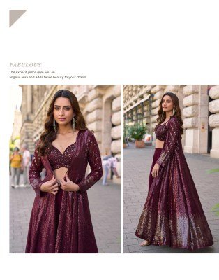 Sayuri Designer Rubal Catalog Premium Georgette Embroidered Jacket with Palazzo Dress material Catalogs Wholesael  readymade suit catalogs