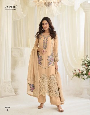 Sayuri Designer Ruhaniyat  Premium Simar Silk Pakistani Suits  readymade suit catalogs