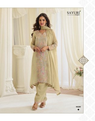 Sayuri Designer Ruhaniyat  Premium Simar Silk Pakistani Suits  readymade suit catalogs