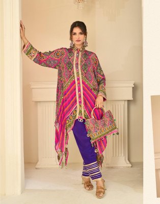 Sayuri Designer Savan Kurti Pant Set with Handbag kurtis catalogs
