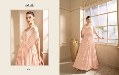 Sayuri Designer Vasansi Readymade Gown Dress catalogue wholesaler  kurtis catalogs