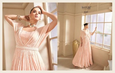 Sayuri Designer Vasansi Readymade Gown Dress catalogue wholesaler  kurtis catalogs
