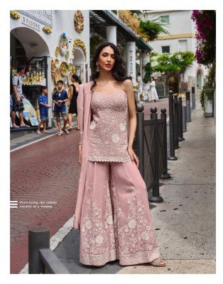 Sayuri Designer Zariya Real Mul Silk Spaghetti Sharara Suit Wholesale readymade suit catalogs