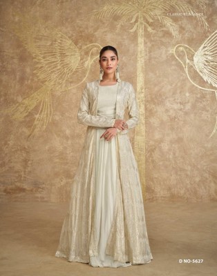 Sayuri Designer Zoya Design No 5626,5627,5628 Party wear Georgette Gown Suits Collection  readymade suit catalogs