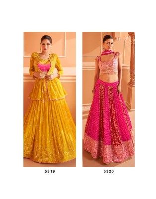 Sayuri designer by Kalishta nx  trendy and elegant embroidered lehenga choli catalogue lehenga choli catalogs