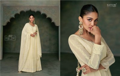 Sayuri designer by Nayaab real georgette free size stitched heavy designer gown catalog at wholesale price gown catalogs