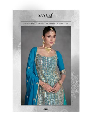 Sayuri designer by Shailza designer real georgette fancy sharara suit catalogue at low rate fancy sharara suit Catalogs