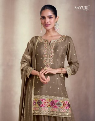 Sayuri designer by Siyona designer embroidered pakisatani suit catalogue  readymade suit catalogs