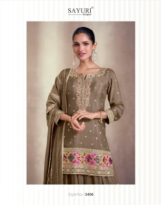 Sayuri designer by Siyona designer embroidered pakisatani suit catalogue  readymade suit catalogs
