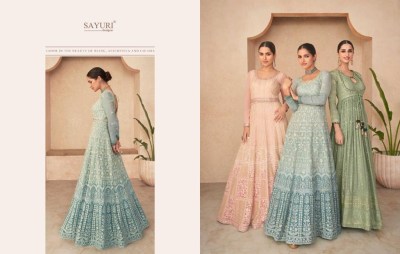 Sayuri designer by mariyah real georgette designer long gown with dupatta catalog at wholesale price gown catalogs
