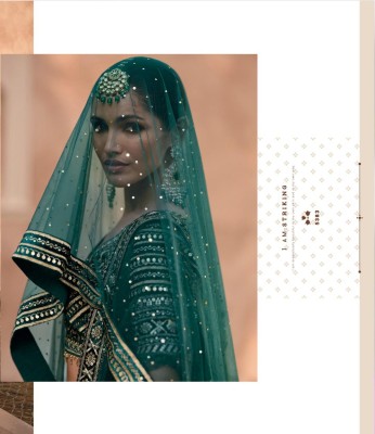 Sayuri designer present heritage bridal  pure viscose lycra crystal with hand work blouse catalogue at wholesale price lehenga choli catalogs
