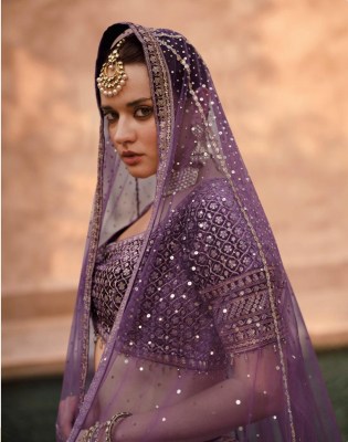 Sayuri designer present heritage bridal  pure viscose lycra crystal with hand work blouse catalogue at wholesale price lehenga choli catalogs